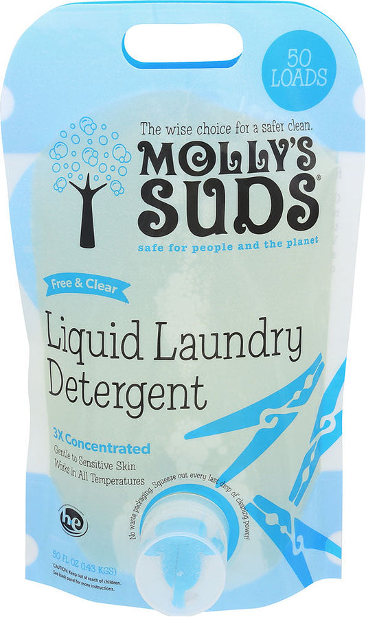 Molly's Suds Free & Clear Liquid Laundry Detergent - 50 fl oz